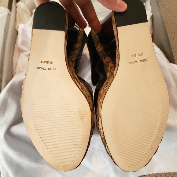 BCBG MaxAzria MA-Frame wedge heeled sandals - Picture 6 of 6